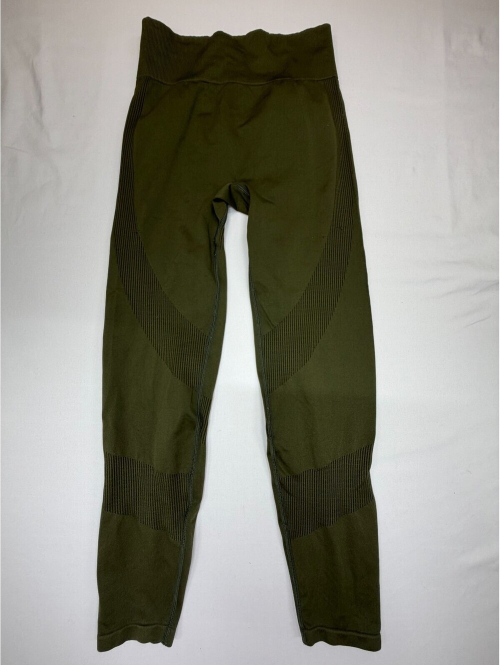 Pink Active Women’s Leggings Pull On Elastic Waist Athletic Size M/L Green